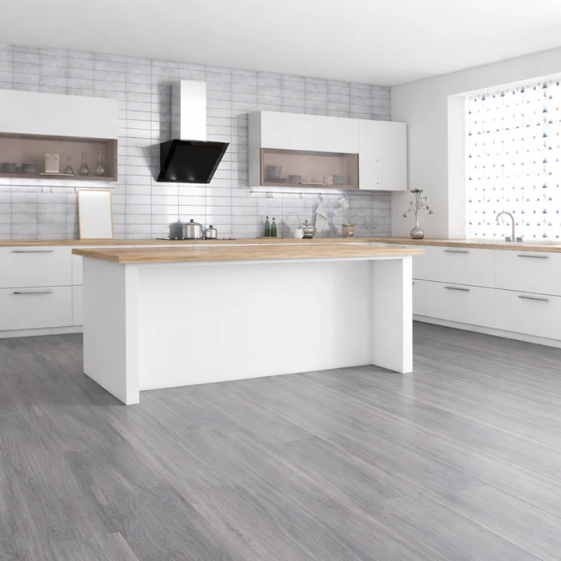 8mm Laminate Flooring - Grey Oak Effect -  Click System - Image 5