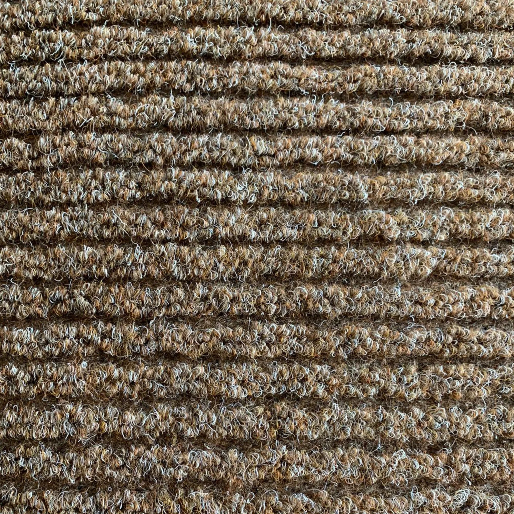 Bruce Starke Fairisle Barrier Matting - Light Brown - 2m width - Image 3