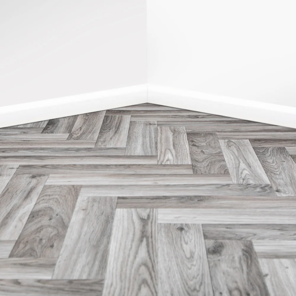 Caprio Tile Vinyl / Lino Roll Flooring 2m & 4m Width Kitchen Bathroom Flooring