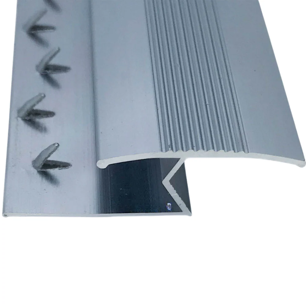 Carpet Z Edge Section Metal Carpet To Laminate / Wood / LVT - Choose Any Colour or Length - Image 3