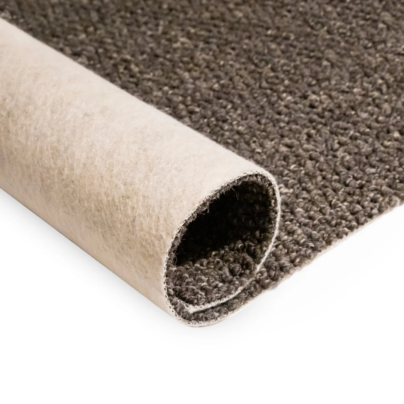 Chocolate Brown Shade Berber Loop Carpet - Image 3