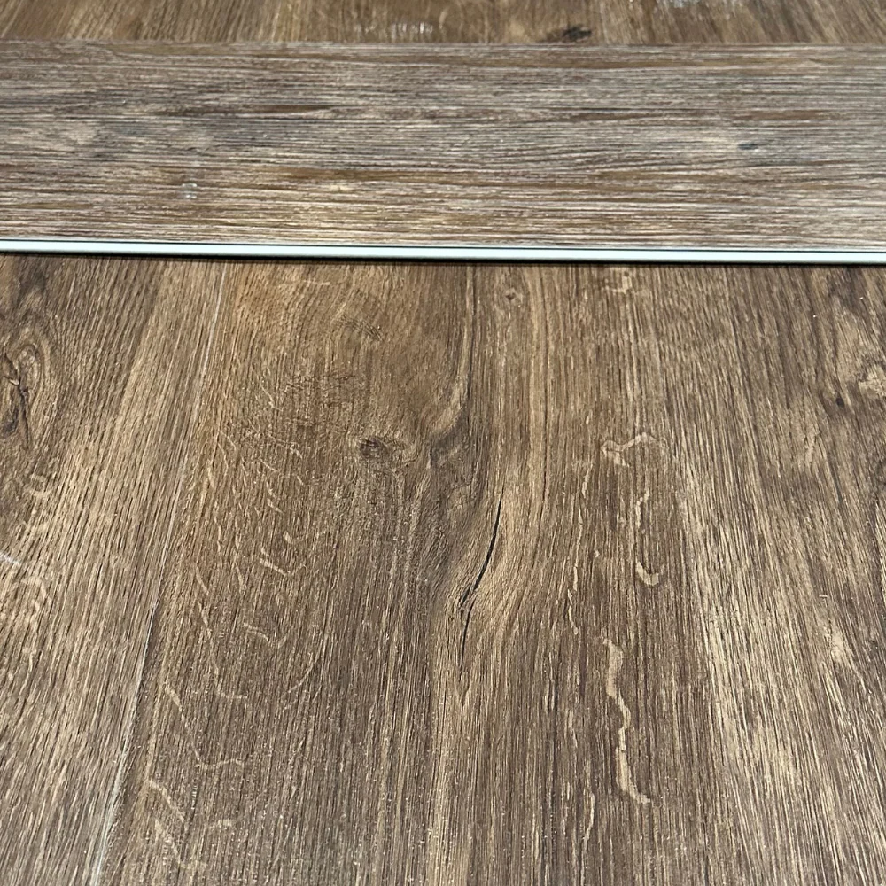 Dark Walnut Oak Luxury SPC Click Plank Flooring - Built-In Underlay Already Installed - 5.2mm Thick - Image 2