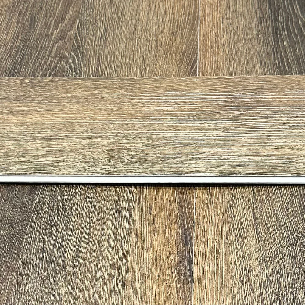 Dark Wood Oak Luxury SPC Click Plank Flooring Herringbone Style - Built-In Underlay Already Installed -5.2mm Thick - Image 3
