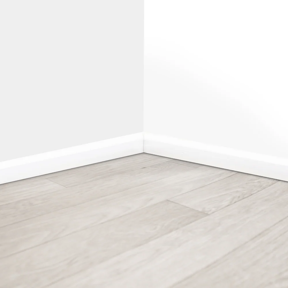 Declan White Vinyl / Lino Flooring 2m & 4m Width Kitchen Bathroom Flooring