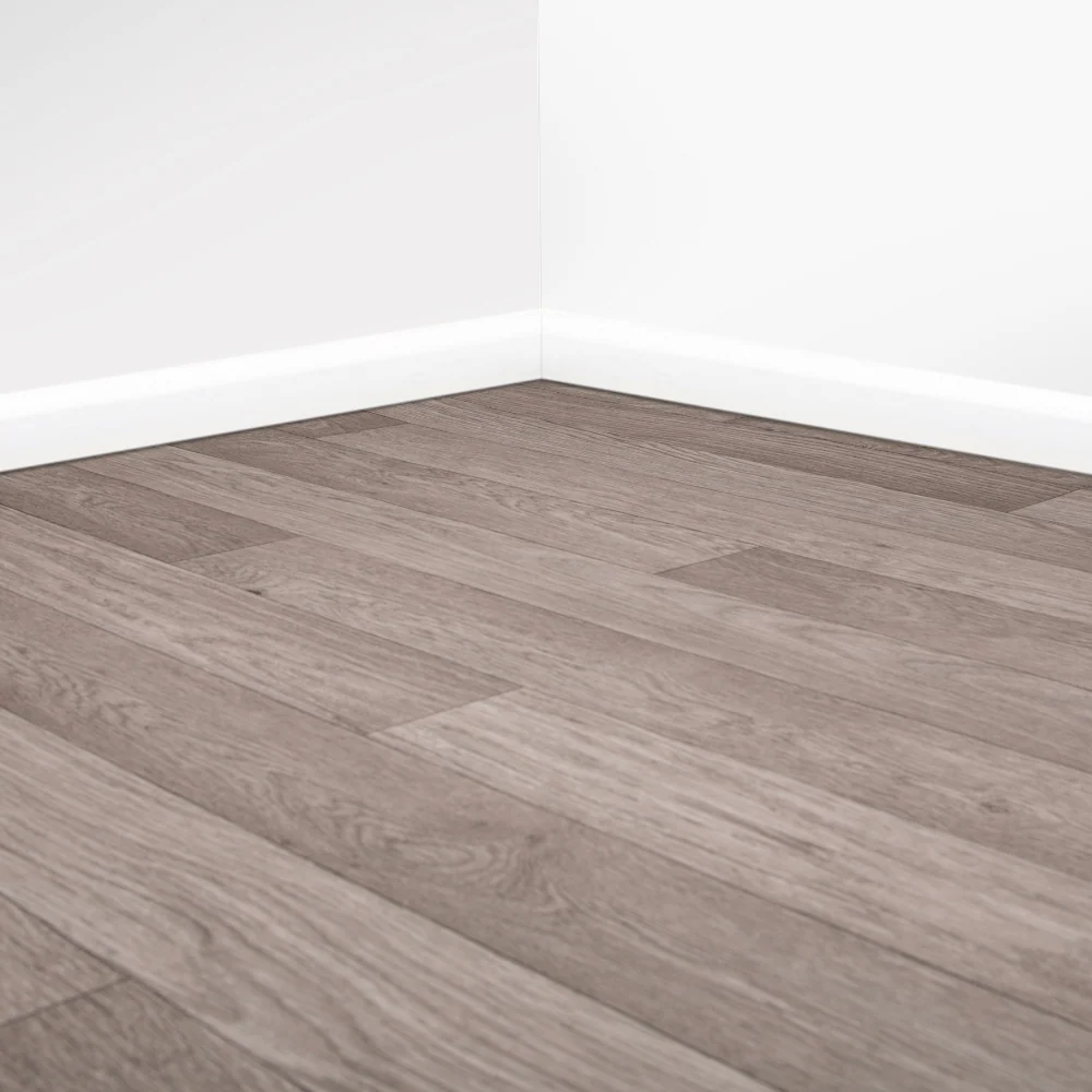 Detroit Oak Plank Vinyl / Lino Flooring 2m & 4m Width Kitchen Bathroom Flooring