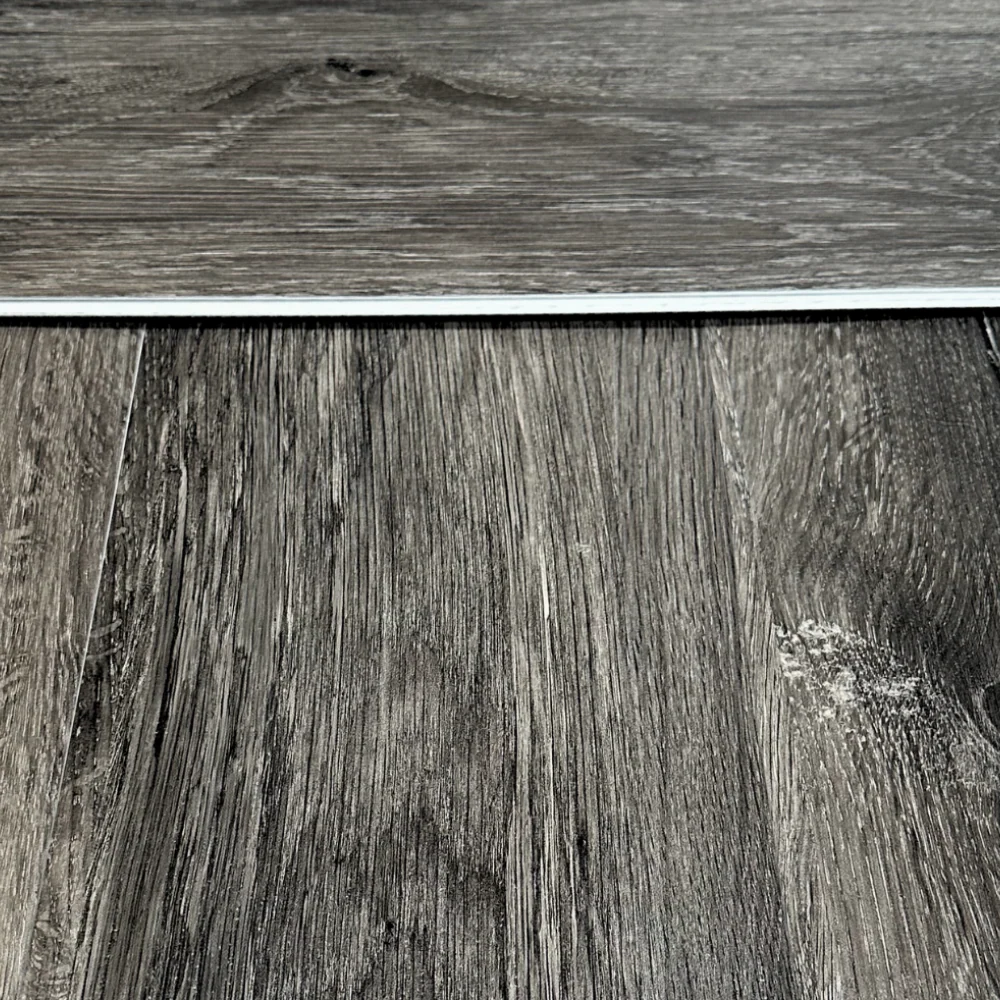 Graphite Black Oak Luxury SPC Click Plank Flooring - Built-In Underlay Already Installed - 5.2mm Thick - Image 2