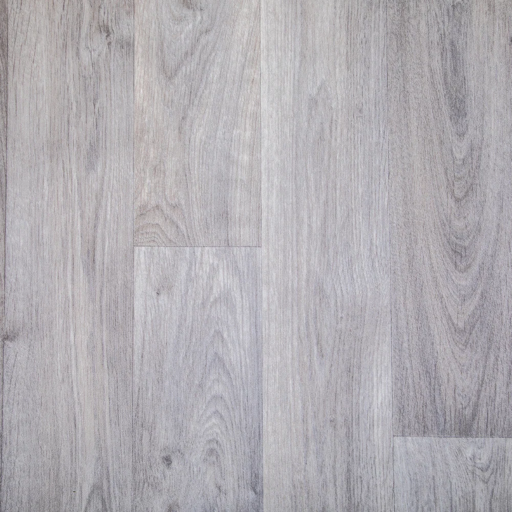 Iris Wood Plank Vinyl / Lino Roll Flooring 2m & 4m Width Kitchen Bathroom Flooring - Image 2