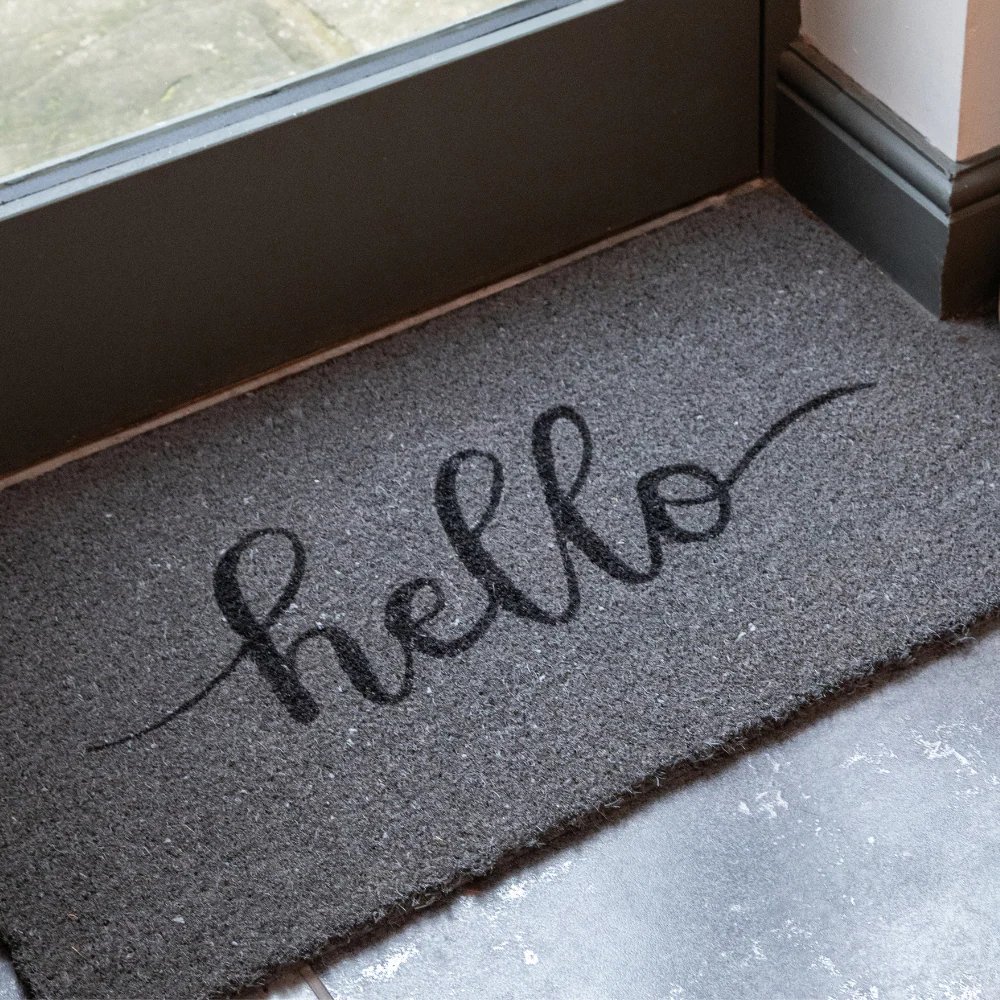 Luxury Printed Coir Door Mat - Indoor or Sheltered Outdoor Use - Various Designs - Image 12