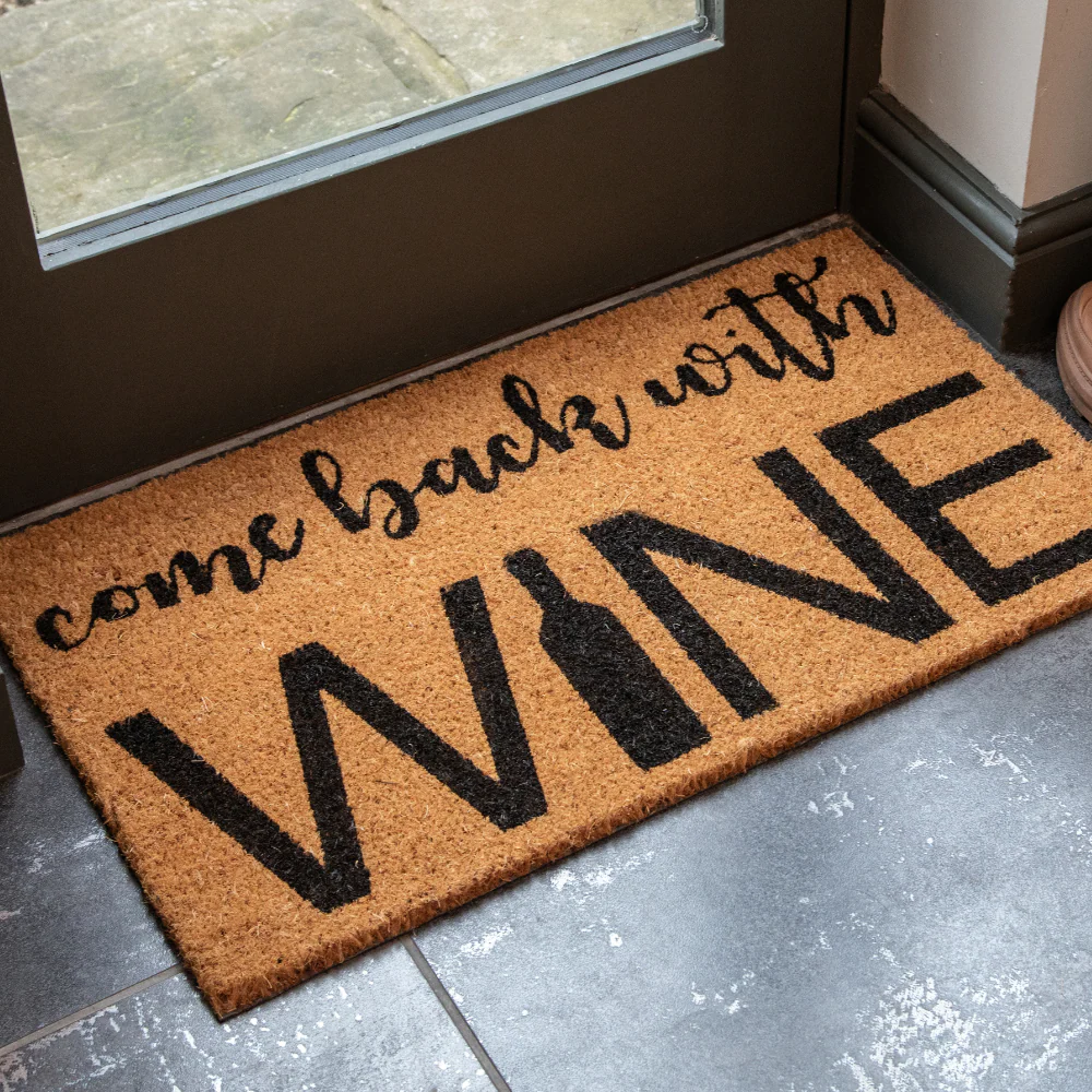 Luxury Printed Coir Door Mat - Indoor or Sheltered Outdoor Use - Various Designs - Image 4