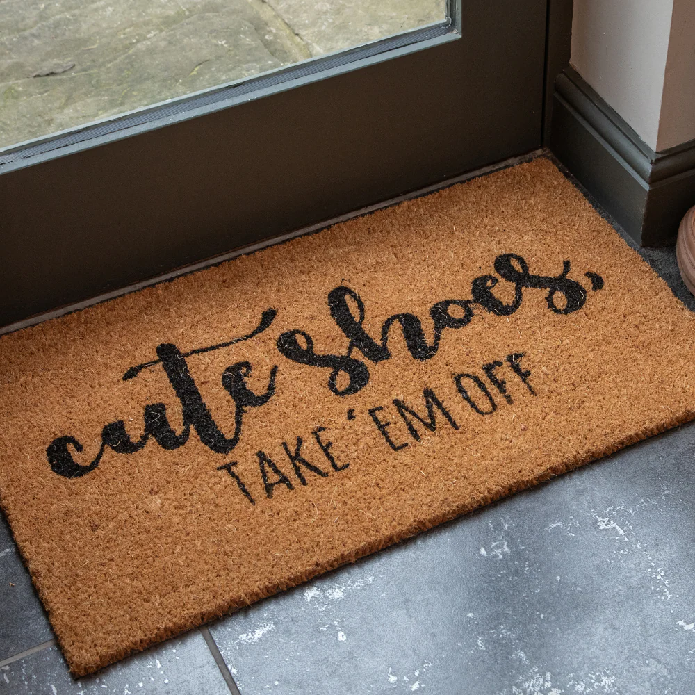 Luxury Printed Coir Door Mat - Indoor or Sheltered Outdoor Use - Various Designs - Image 5