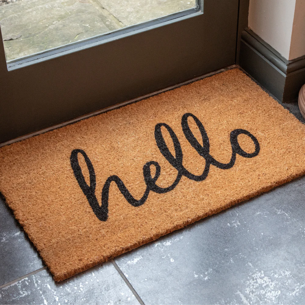 Luxury Printed Coir Door Mat - Indoor or Sheltered Outdoor Use - Various Designs - Image 6
