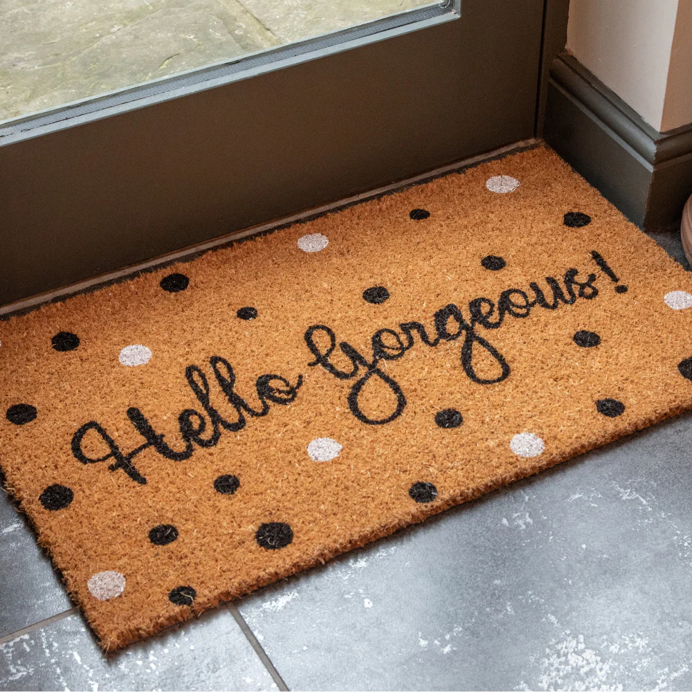 Luxury Printed Coir Door Mat - Indoor or Sheltered Outdoor Use - Various Designs - Image 7