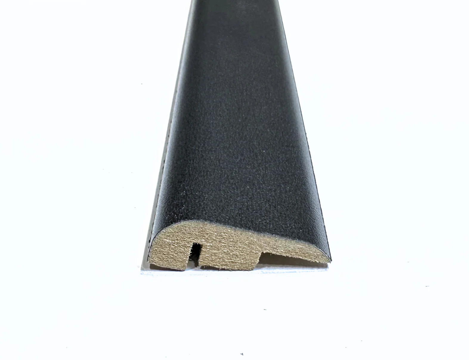 Midnight Sky Black Laminate MDF Door Trims End Ramp T Bar