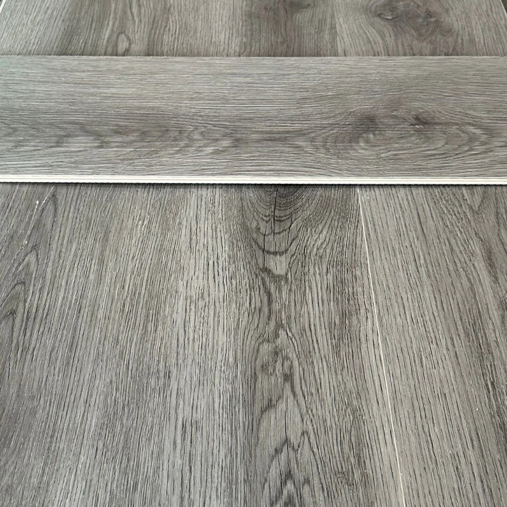 Millennium Grey Oak Luxury SPC Click Plank Flooring - Built-In Underlay Already Installed - 5.2mm Thick - Image 2