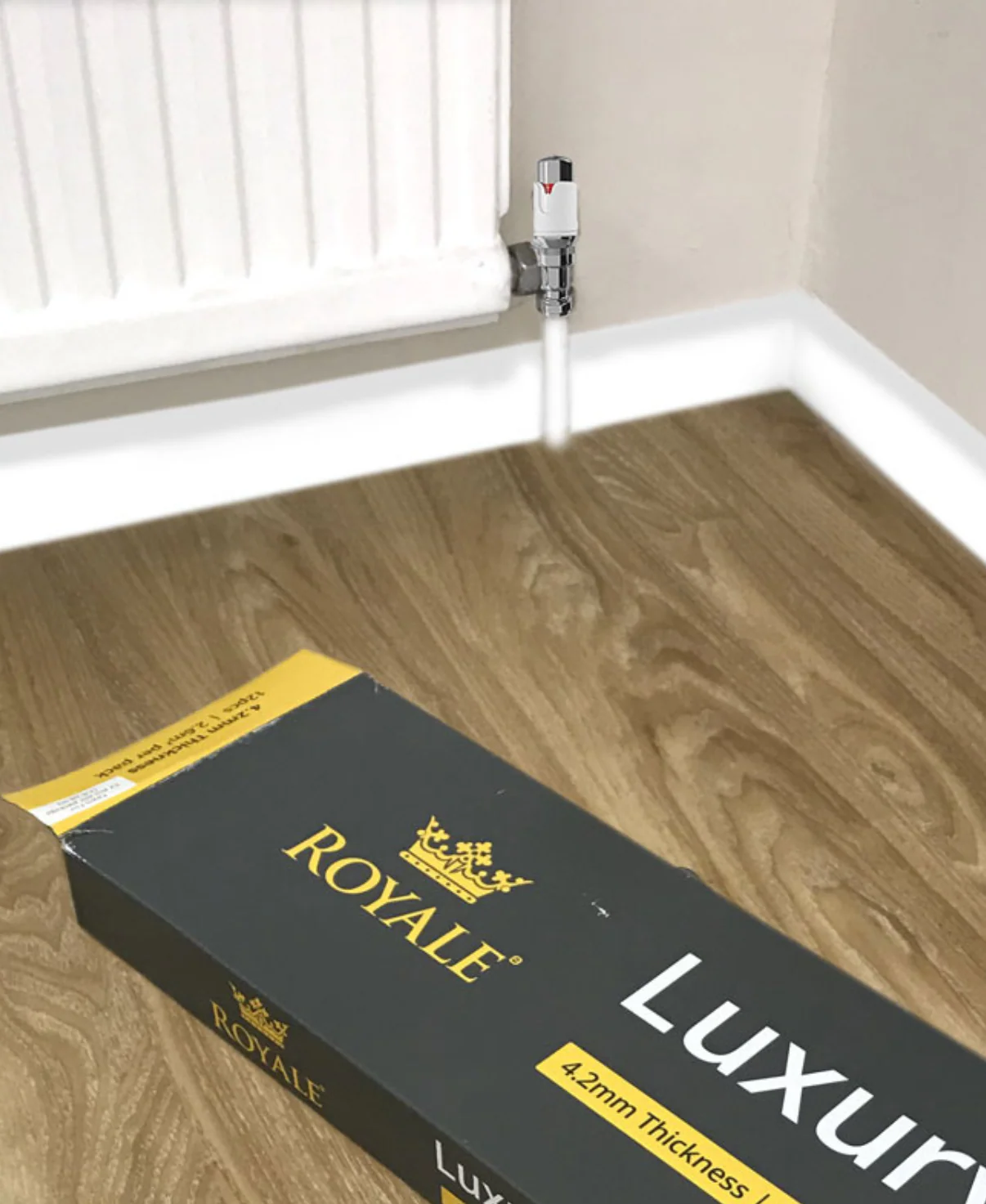 Oak LVT Vinyl Click Plank Flooring - 4.2mm Thick - Water Resistance - 25 Years Warranty - Image 2