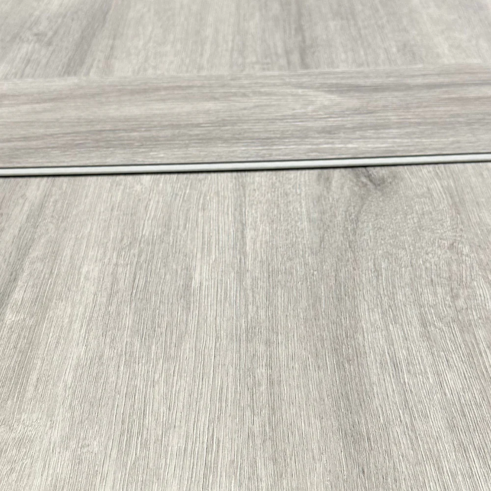 Oxford Light Grey Luxury SPC Click Plank Flooring Herringbone Style - Built-In Underlay Already Installed - 5.2mm Thick - Image 3