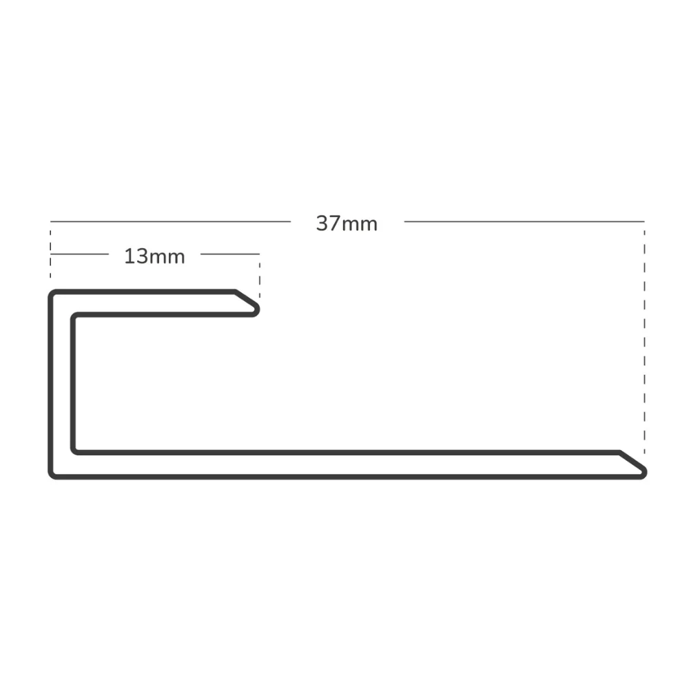 Prestige Square Edge - Carpet Door Trim Strip - Finishes Carpets, Coir And Fireplaces - Image 7