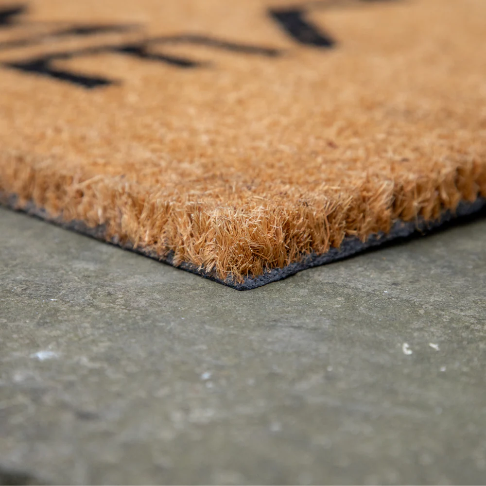 Printed Novelty Home Sign Coir Door Mat 45cm x 75cm - Indoor and Sheltered Outdoor Use - Image 2