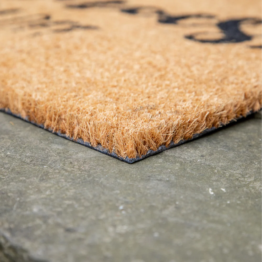 Printed Novelty Sign Coir Door Mat 45cm x 75cm - Indoor and Sheltered Outdoor Use - Image 2