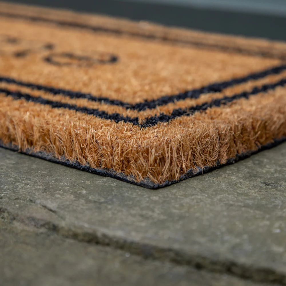 Printed Novelty Welcome Coir Door Mat 27cm x 70cm - Indoor and Sheltered Outdoor Use - Image 2