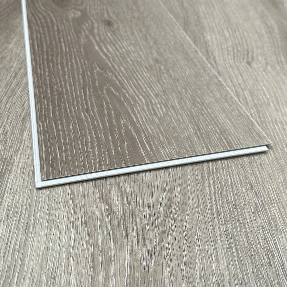 Smoke Grey Oak Luxury SPC Click Plank Flooring - Built-In Underlay Already Installed - 5.2mm Thick