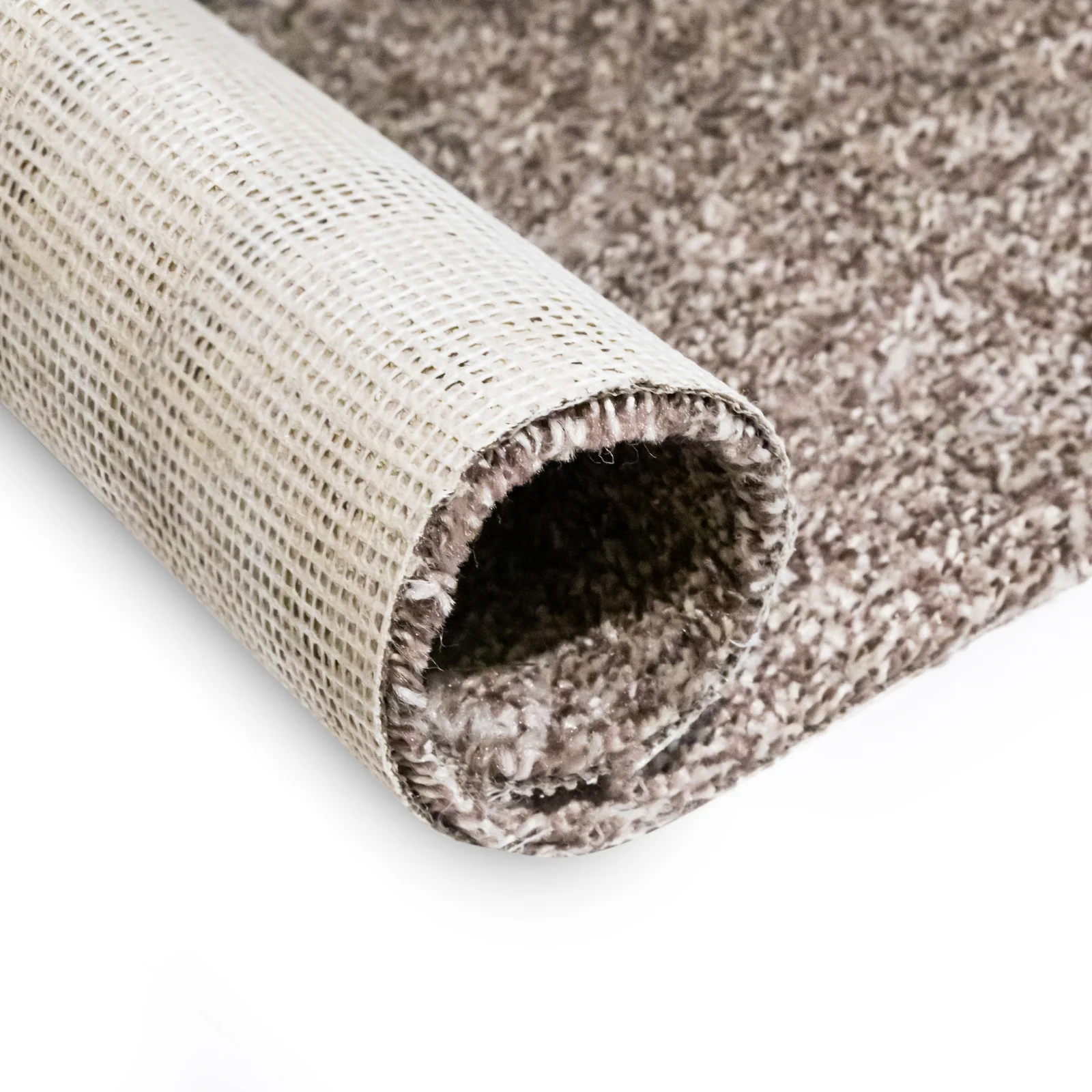 Soft Speckled Quartz Shade Luxury Saxony Carpet - Image 3