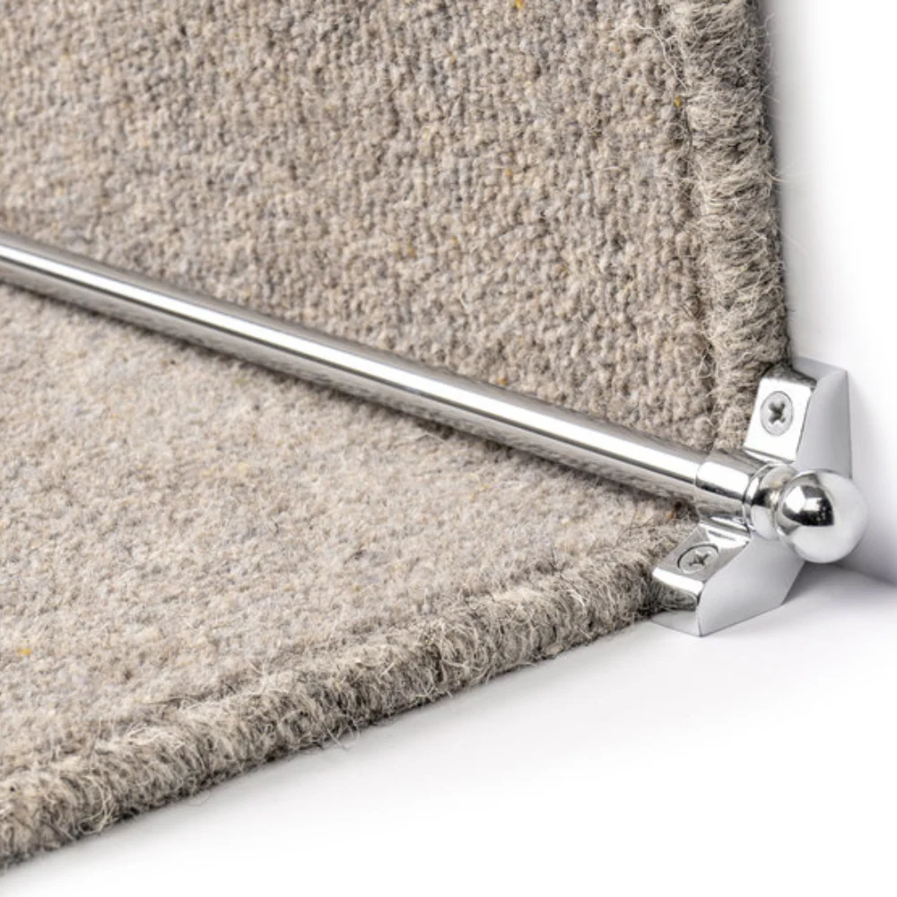 Stair Rods - 27.5" (70cm) Width Easy To Fit Hollow Stair Carpet Runner Bars Affordable & New - Multiple Colours - Image 4