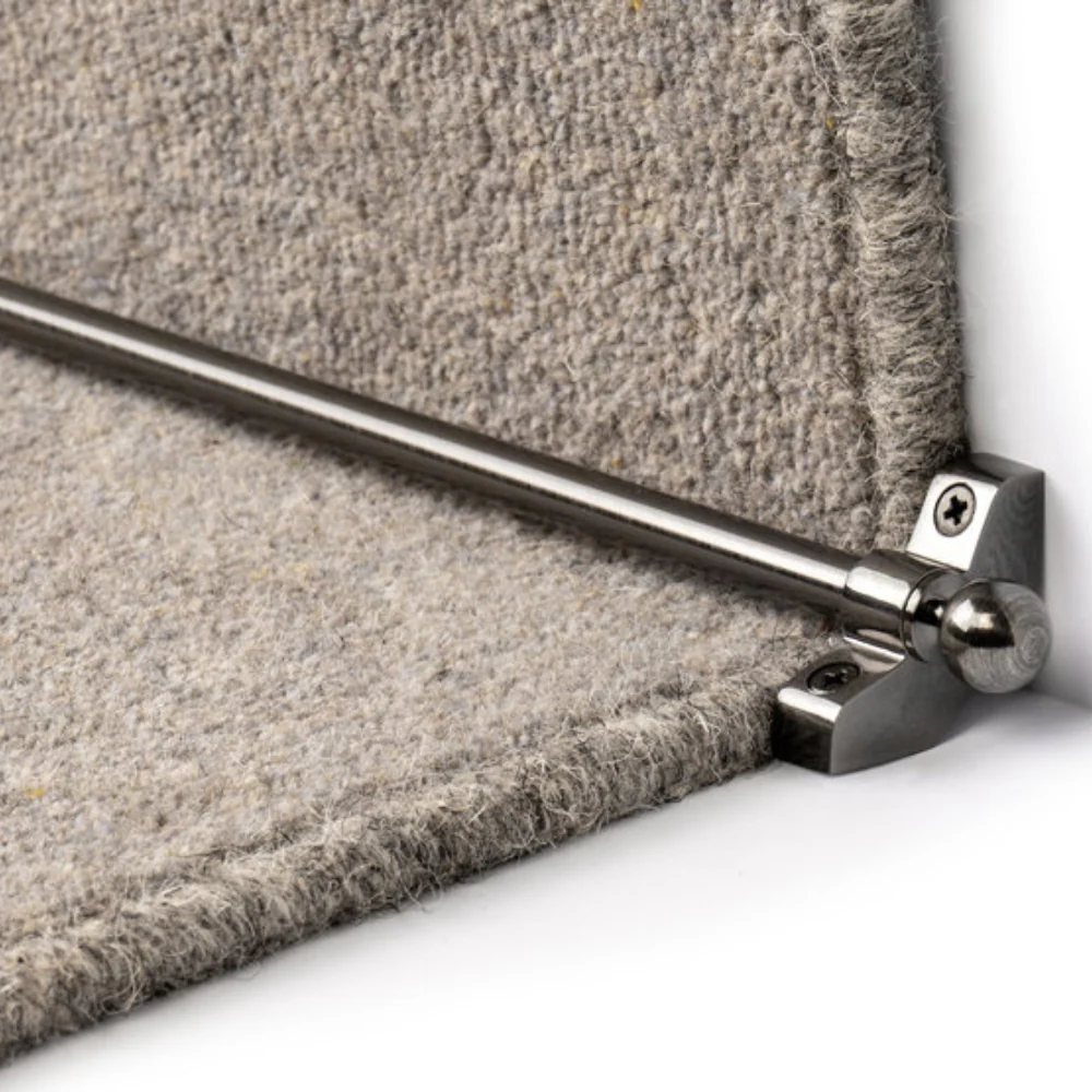 Stair Rods - 27.5" (70cm) Width Easy To Fit Hollow Stair Carpet Runner Bars Affordable & New - Multiple Colours - Image 7