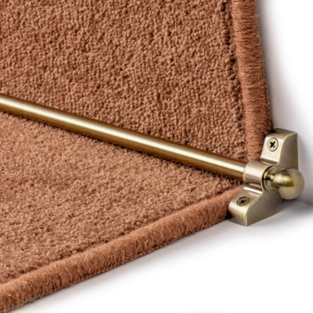 Stair Rods - 35.4" (89cm) Width Easy To Fit Hollow Stair Carpet Runner Bars Affordable & New - Multiple Colours - Image 3