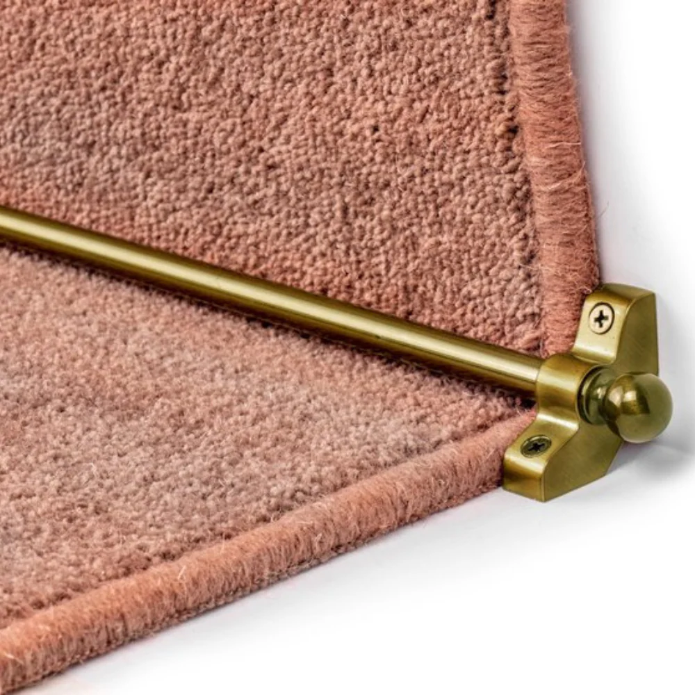 Stair Rods - 35.4" (89cm) Width Easy To Fit Hollow Stair Carpet Runner Bars Affordable & New - Multiple Colours - Image 4
