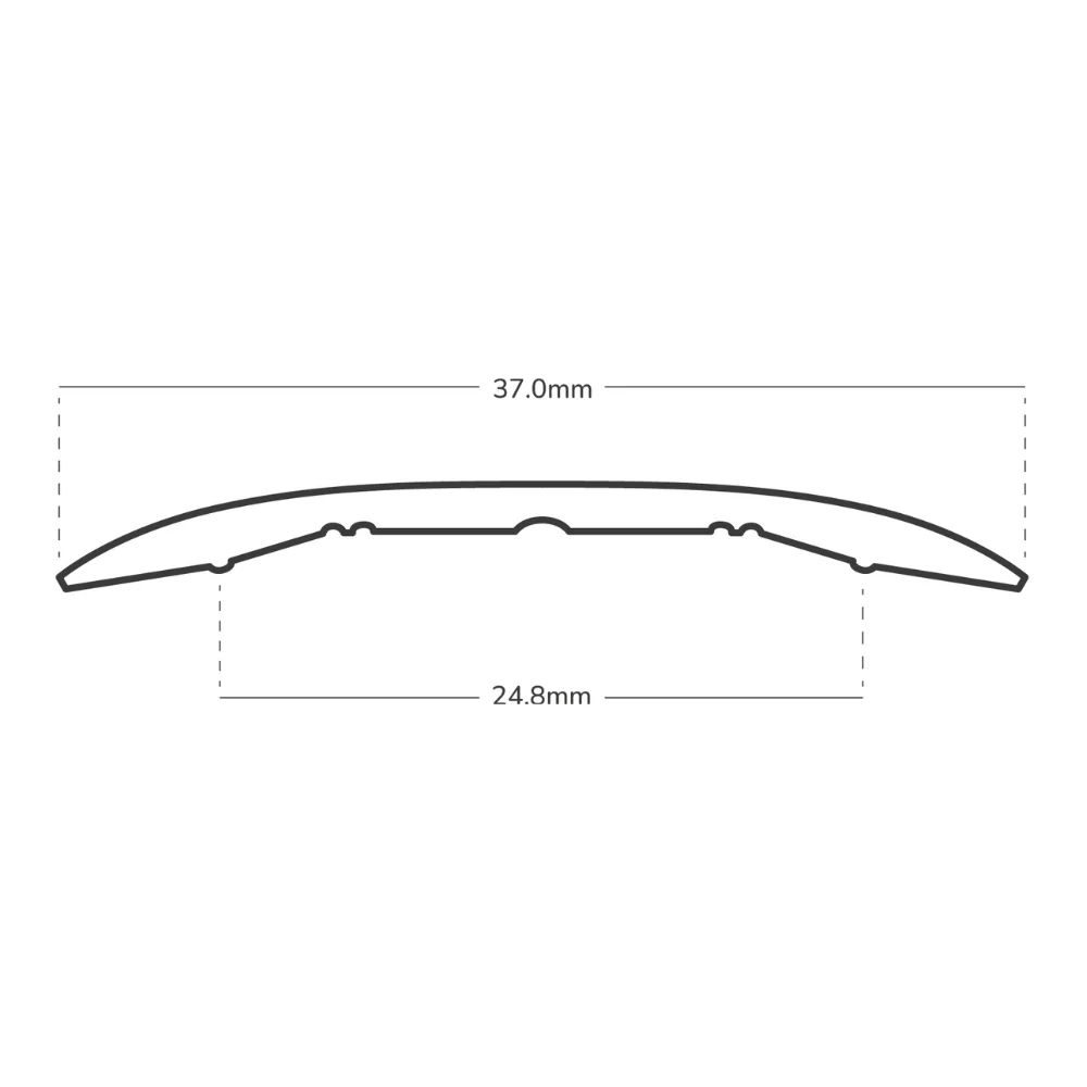 Stick Down Cover Strip Floor to Floor (37mm Width) Any Colour or Length - Image 7