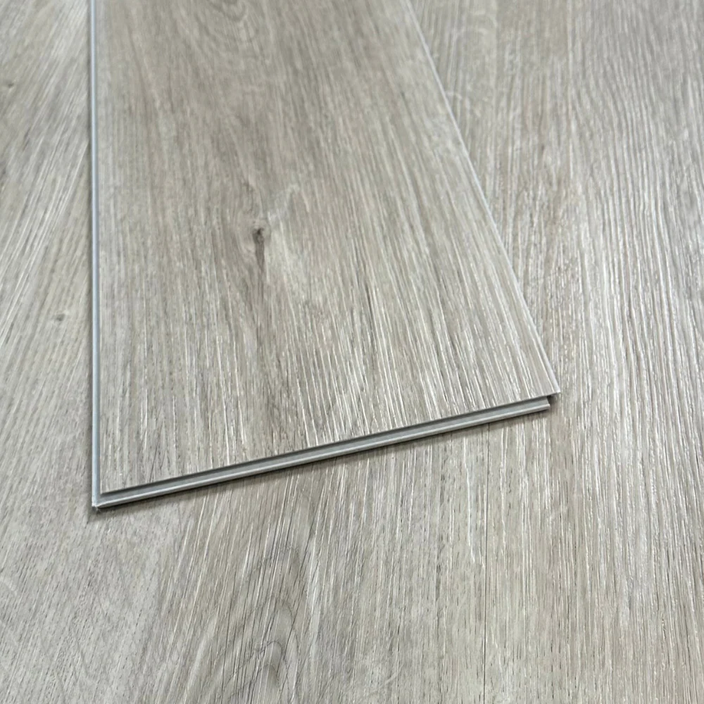 Stoney Grey Oak Luxury SPC Click Plank Flooring - Built-In Underlay Already Installed - 5.2mm Thick