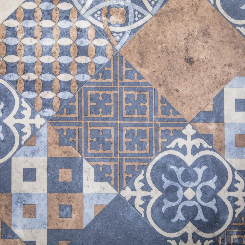 Zarento Indiana Vinyl / Lino Flooring 2m & 4m Width Kitchen Bathroom Flooring - Image 2